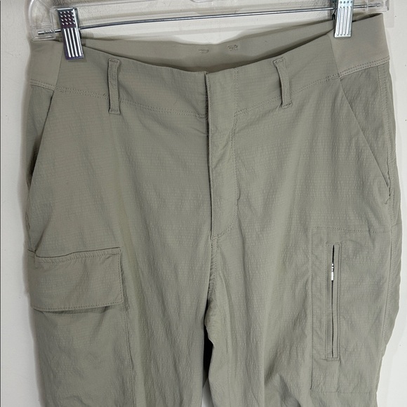 Athleta Trekkie Utility Cargo Pant Ecru Size 4 - Picture 14 of 16